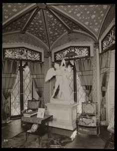 Le salon de la propriété Helen Gould (ancienne résidence de Jay Gould) à Tarrytown, New York, 1893-94