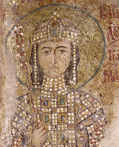 Alexios Komnenos à Sainte-Sophie (mosaïque)