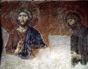 Christ et Saint Jean-Baptiste à Sainte-Sophie (mosaïque)