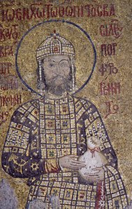 Empereur Jean Comnène dans Sainte-Sophie (mosaïque)
