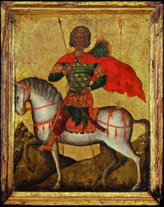 Saint Ménas à Cheval - Byzantine