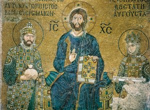 La mosaïque de Zoé, Sainte-Sophie, Istanbul - Byzantine
