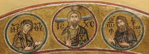 Deesis : Christ, la Vierge Marie et Jean-Baptiste - Byzantine Byzantine