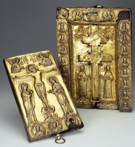Reliquaire de la Vraie Croix, fin du XIe-début du XIIe siècle - Byzantine Byzantine