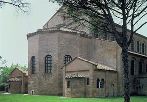 Façade arrière de la basilique, 536 après J.-C.