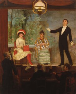 Le Café Chantant, 1889 - C.A. Paul de la Boulaye