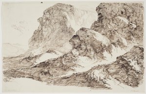 Paysage de Montagne - C.F. von Rumohr