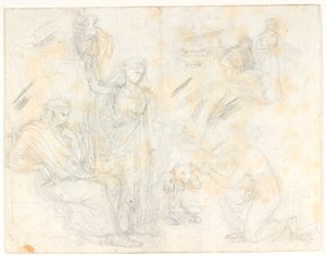 Psyché reçoit la jarre de Proserpine - C.G. Kratzenstein Stub