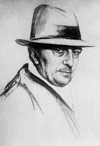 Portrait de Dario Niccodemi (1874-1934), dramaturge et écrivain italien - J.B. and Brown J. Rowbotham