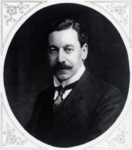 Portrait de Herbert Samuel (1870-1963), homme politique anglais, Illustrated War News, 19 janvier