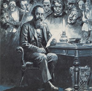 Dostoïevski (lithographie couleur)