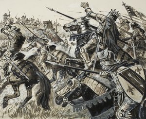 Français contre Flamands en 1302 - C.L. Doughty