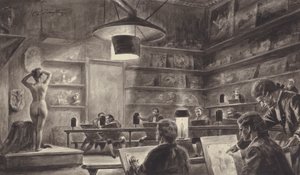 Classe de vie à la Royal Academy, Londres - C.L. Doughty