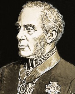 Sir Richard Mayne, illustration de "The Great Detectives" (Les grands détectives) - C.L. Doughty