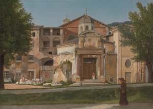 Une section de la Via Sacra, Rome, L