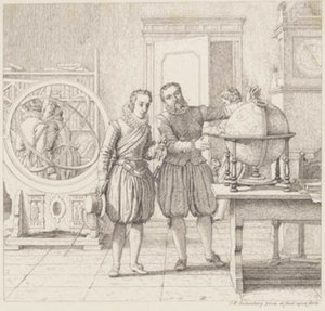Christian IV rend visite à Tycho Brahe à Uranienborg
