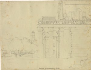 Une partie de la Via Sacra, sur le Forum Romain avec le temple d