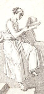 La Raison. Figure allégorique - Christoffer Wilhelm Eckersberg