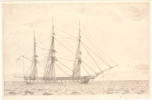 La frégate Freia à l