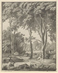 Depuis les bois de Svendstrup - Christoffer Wilhelm Eckersberg