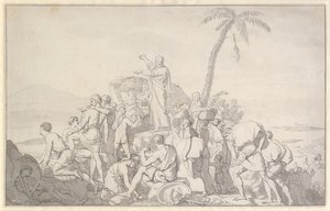 Moïse divise les eaux et l