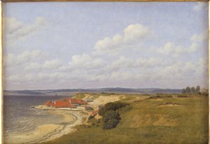 Tuilerie de Renbjærg près du fjord de Flensburg - Christoffer Wilhelm Eckersberg
