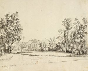 Sanderumgaard vu du jardin