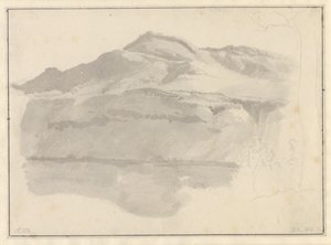 Vue du lac Albano - Christoffer Wilhelm Eckersberg