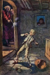 Illustration pour Oliver Twist de Charles Dickens - C. Dudley (after) Tennant