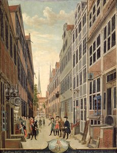Brandstweite à Hambourg, 1775 - C. F. Feldt