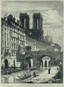 Le Petit Pont, 1915 - C. H. Meryon