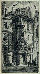 Tourelle, Rue de la Tixeranderie, 1915