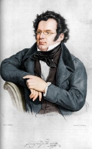 Franz Peter Schubert 1797-1828, compositeur autrichien - C Helfert