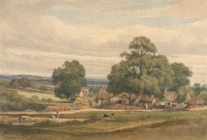 Emerey Down près de Lyndhurst, New Forest, Hants - C. John Mayle Whichelo