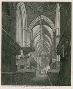 Vue ouest du chœur de l