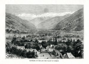 Cier et la vallée de Bagnères-de-Luchon, France, vers 1879