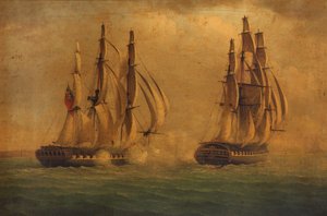 Action entre le HMS 