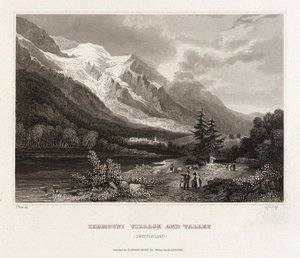Village et vallée de Chamounix