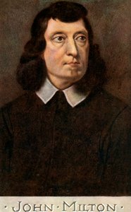 John Milton 1608-1674, poète anglais, début du 20e siècle
