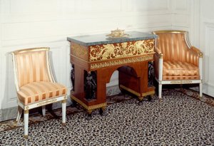 Mobilier Premier Empire : le bureau de l