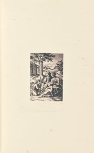 Vierge du palmier, gravée par M. Antonio - Caldesi and Montecchi