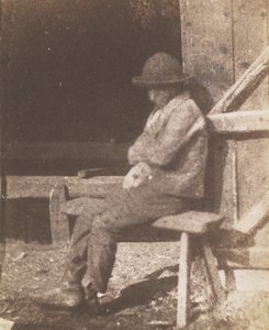 Jeune garçon assis - Calvert Jones