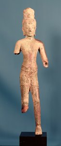 Bouddha Maitreya, figure pré-Khmer, début du VIIIe siècle - Cambodian School