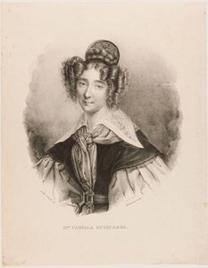 Autoportrait de jeunesse de Camilla Guiscardi - Camilla Guiscardi