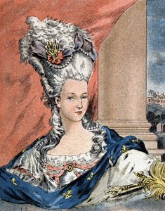 Portrait de Marie-Antoinette de Lorraine Habsbourg, reine de France (1755-1793) - Camille Gilbert