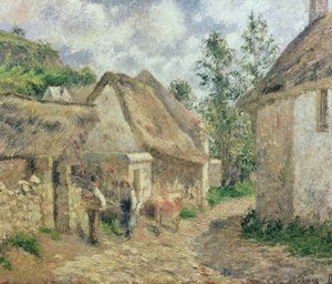 Une rue à Auvers