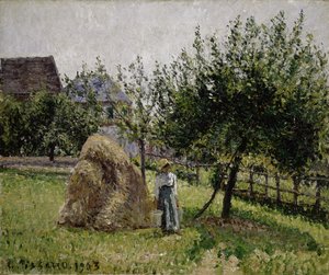 Pommiers à Éragny, matin ensoleillé, 1903