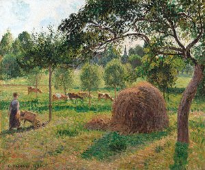 Crépuscule à Eragny, 1896