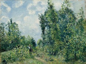 Lisière de bois, 1878 - Camille Jacob Pissarro