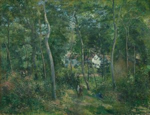 Bord de la forêt près de L